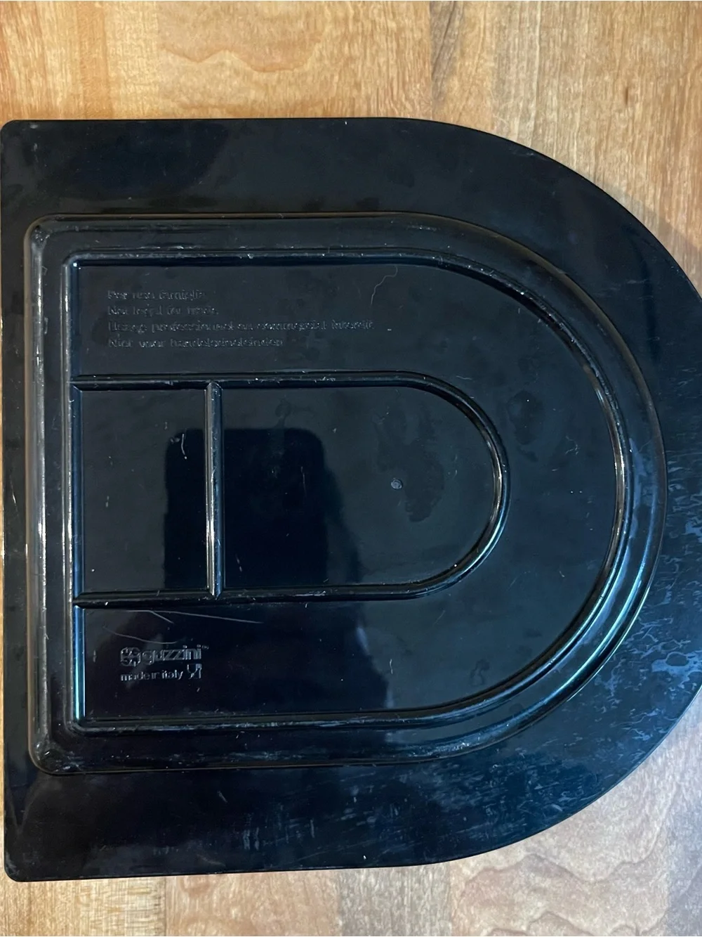 Vintage 80s Guzzini Lady B Analog Kitchen Scale Mod Modernist Italian Cream